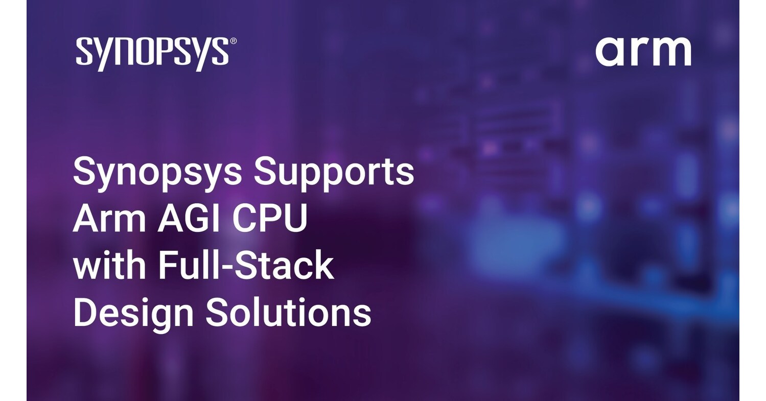 Synopsys and Arm Collaborate to Drive Innovation in AI-Powered Data Center CPUs