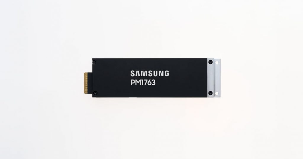 Samsung Commences Mass Production of PM1763 SSD for AI Infrastructure